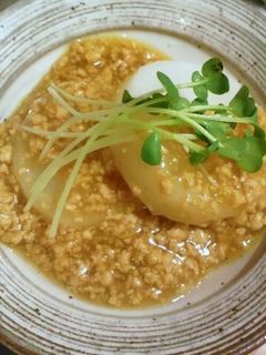 大根のカレーそぼろあんかけ-レシピのメイン写真