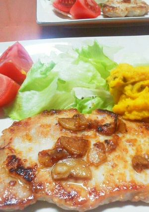 簡単＊ロース肉の塩麹ガーリック焼き☆-レシピのメイン写真