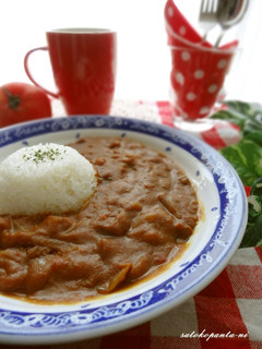 簡単トマトジュースでトマトカレー♪-レシピのメイン写真