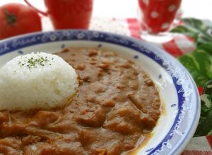 簡単トマトジュースでトマトカレー♪-レシピのメイン写真