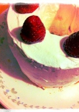 ふわふわシフォンケーキ-レシピのメイン写真