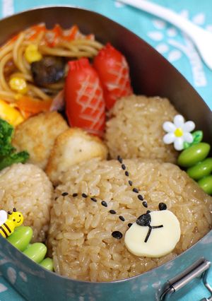 キャラ弁＊くまのがっこうジャッキー-レシピのメイン写真