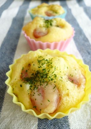 朝食に!HMでふっくらソーセージパン♡-レシピのメイン写真