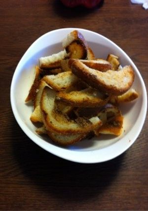 黄粉をまぶしたラスク-レシピのメイン写真
