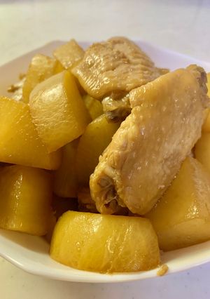 大根と鶏手羽先の煮込み-レシピのメイン写真