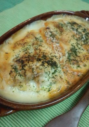 簡単☆パスタソースでおしゃれグラタン-レシピのメイン写真