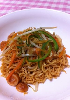 ✪ラーメン焼きそば✪ -レシピのメイン写真