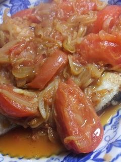 鱈のムニエル コンソメトマトソース-レシピのメイン写真