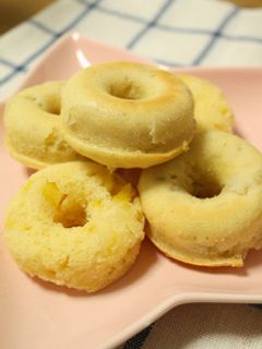もっちもちヨーグルトバナナの焼きドーナツ-レシピのメイン写真