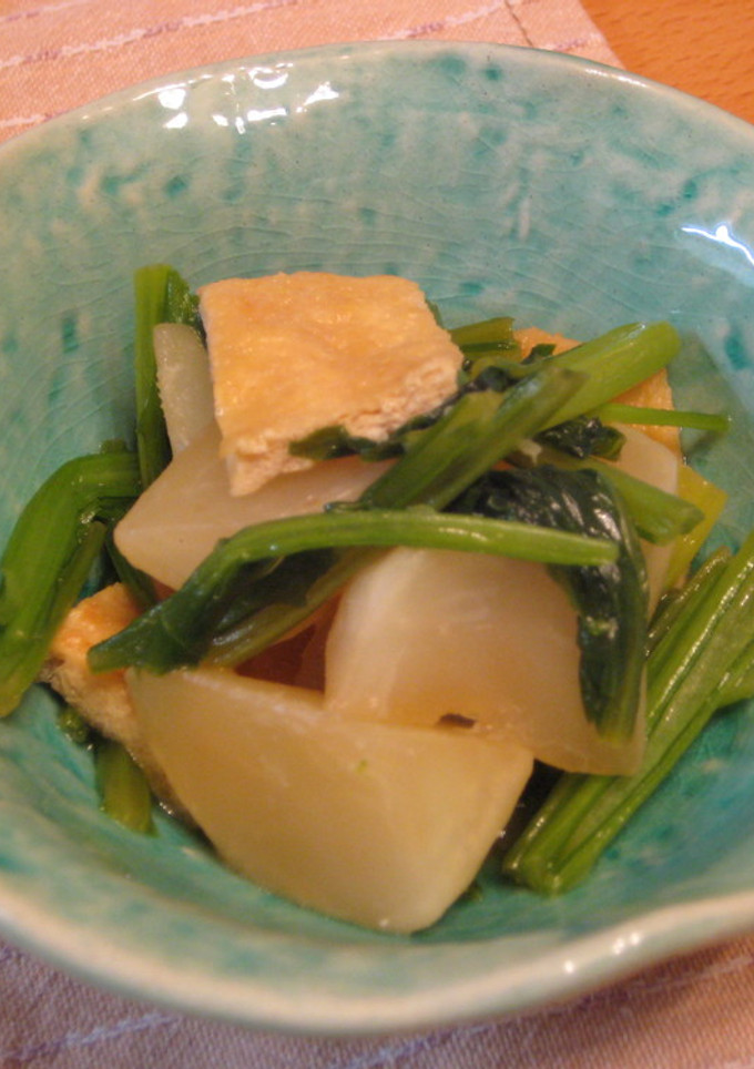かぶと油揚げのサッと煮-レシピのメイン写真