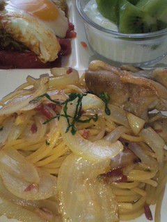 安い☆簡単☆梅肉と青じその和風パスタ-レシピのメイン写真