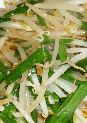 もやしとにらのニンニク炒め-レシピのメイン写真