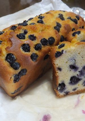 ブルーベリーとクリームチーズのケーキ-レシピのメイン写真