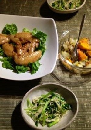 (糖質制限)そうめんチャンプルー風！-レシピのメイン写真