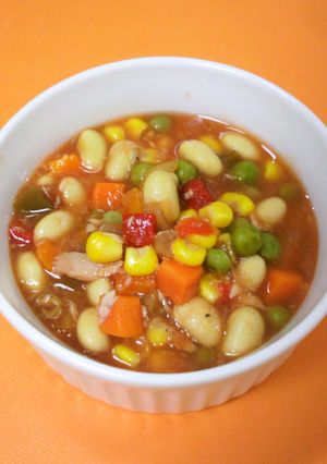 カゴメのサルサ♫１０分美味ツナビーンズ-レシピのメイン写真
