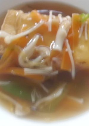 厚揚げのあんかけ。。-レシピのメイン写真