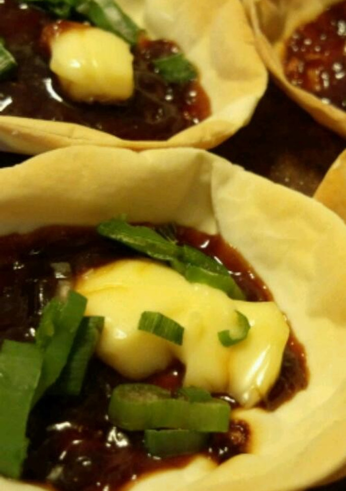 *餃子の皮で簡単和風ピザ？！-レシピのメイン写真
