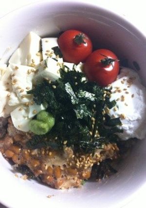 身体元気！ネバネバ丼-レシピのメイン写真