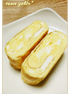 チーズin白だしde玉子焼き♡-レシピのメイン写真