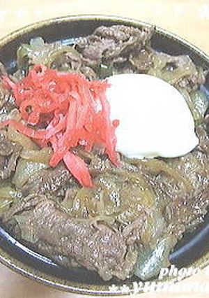 牛丼-レシピのメイン写真
