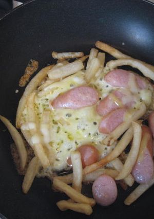 パリッと朝食ウインナー✿ポテトチーズ焼き-レシピのメイン写真