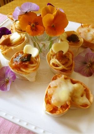 パーティーに！カップdeドリア＆パスタ-レシピのメイン写真