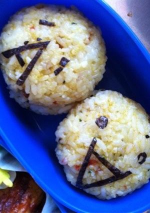 簡単！顔文字おにぎり☆お弁当やカレーに-レシピのメイン写真