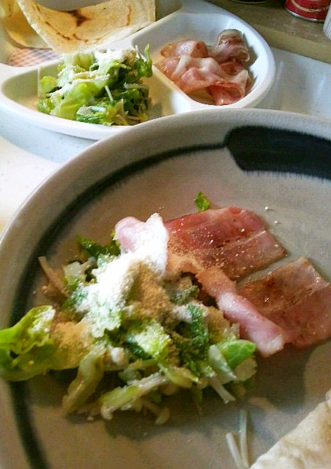 新キャベツとえのきのバター炒め-レシピのメイン写真