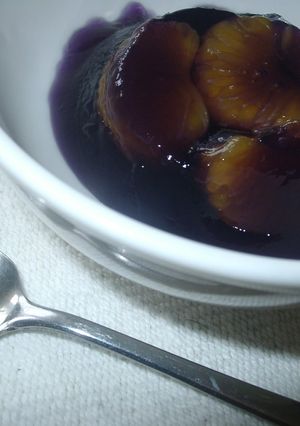 みかんの缶詰を入れたワインゼリー-レシピのメイン写真