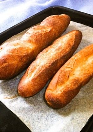 ゆっくり発酵で作るフランスパン-レシピのメイン写真