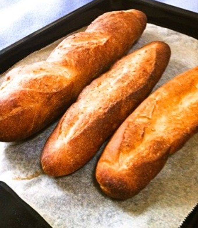 ゆっくり発酵で作るフランスパン-レシピのメイン写真