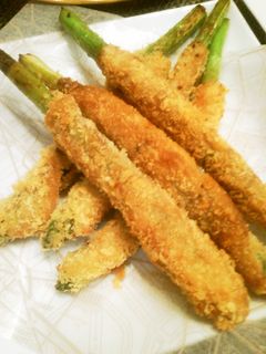 アスパラの肉巻きフライ-レシピのメイン写真
