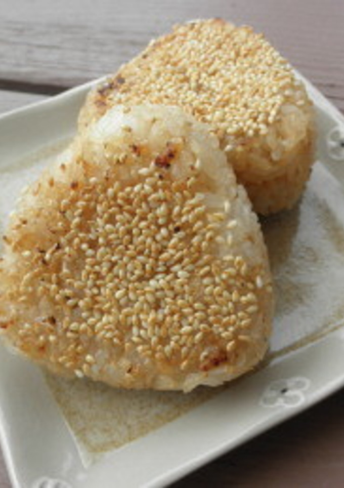ごまたっぷり焼きおにぎり-レシピのメイン写真