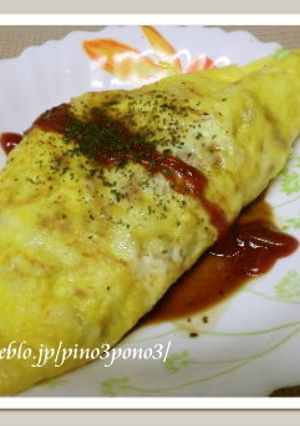 朝楽♪ウインナーと野菜のオムレツ-レシピのメイン写真