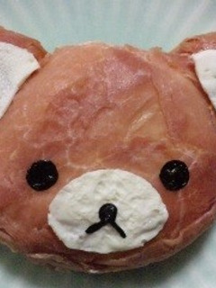 リラックマキャラ寿司(デコ寿司)-レシピのメイン写真