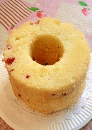 ミニ❁ラズベリーシフォンケーキ❁-レシピのメイン写真