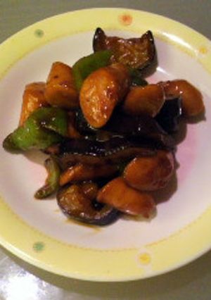 なすとピーマンとウインナーの炒め物-レシピのメイン写真