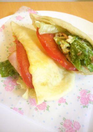 BLTのピタサンド-レシピのメイン写真