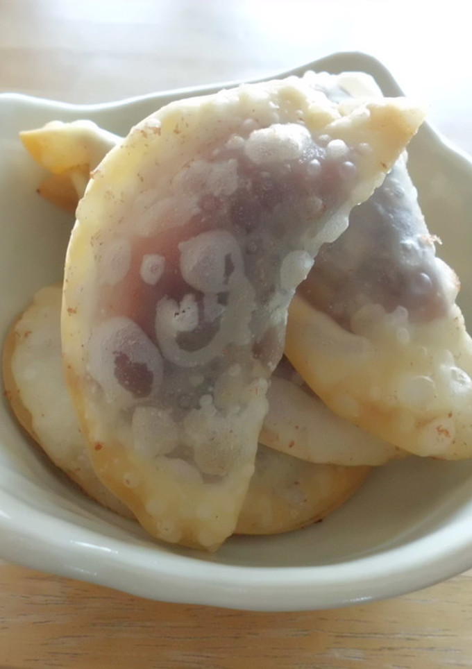 *ギョーザの皮で小豆パイ*-レシピのメイン写真