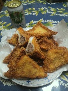 キリンフリーと!はんぺんのはさみ揚げ-レシピのメイン写真