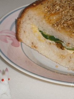 ♡ゴマゴマ♪きゅうりサンド♡-レシピのメイン写真