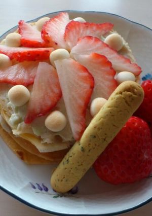 1歳のお誕生日にクレープケーキ-レシピのメイン写真