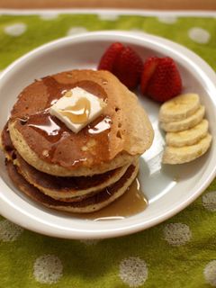 全粒粉のパンケーキ-レシピのメイン写真