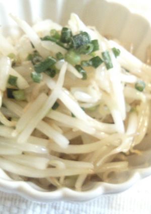 簡単おつまみ☆もやしのナムル風-レシピのメイン写真