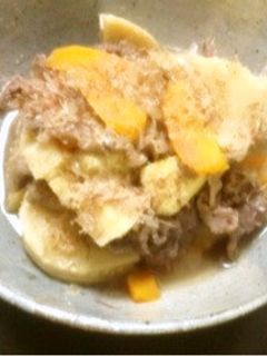 簡単!筍と牛肉の煮物-レシピのメイン写真