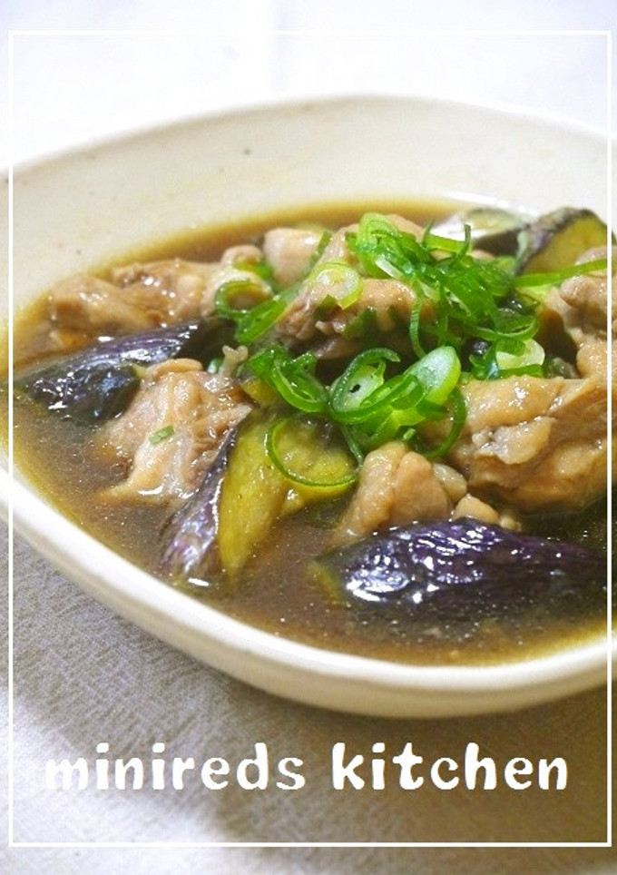 揚げなすと鶏肉のとろとろ煮-レシピのメイン写真
