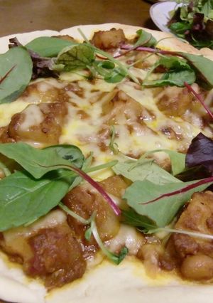 ★残りのカレーで！絶品カレーピザ★-レシピのメイン写真