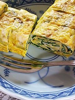 ニラ入り玉子焼き-レシピのメイン写真