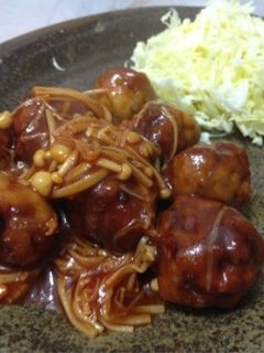 ふわサク♪はんぺんと牛蒡入り肉団子-レシピのメイン写真
