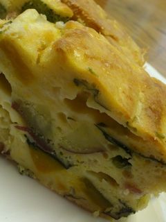 ウインナーと野菜がたっぷり♪ケークサレ-レシピのメイン写真